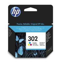 F6U65AE, Nr. 302, Druckpatrone, 3-farbig, cyan, magenta, yellow ca. 165 Seiten für HP OfficeJet 3830