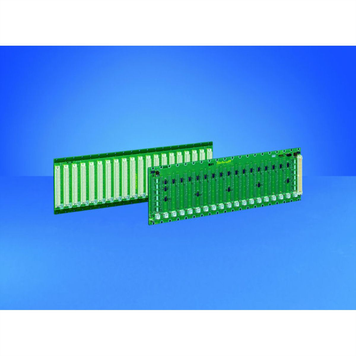 SCHROFF BUSPLATINE 9SLOT VME J1 EDC