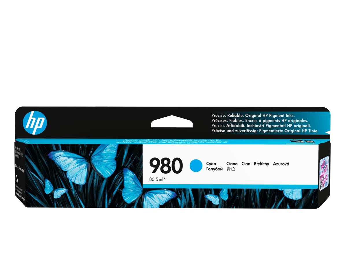 HP 980 Cyan Original Druckerpatrone