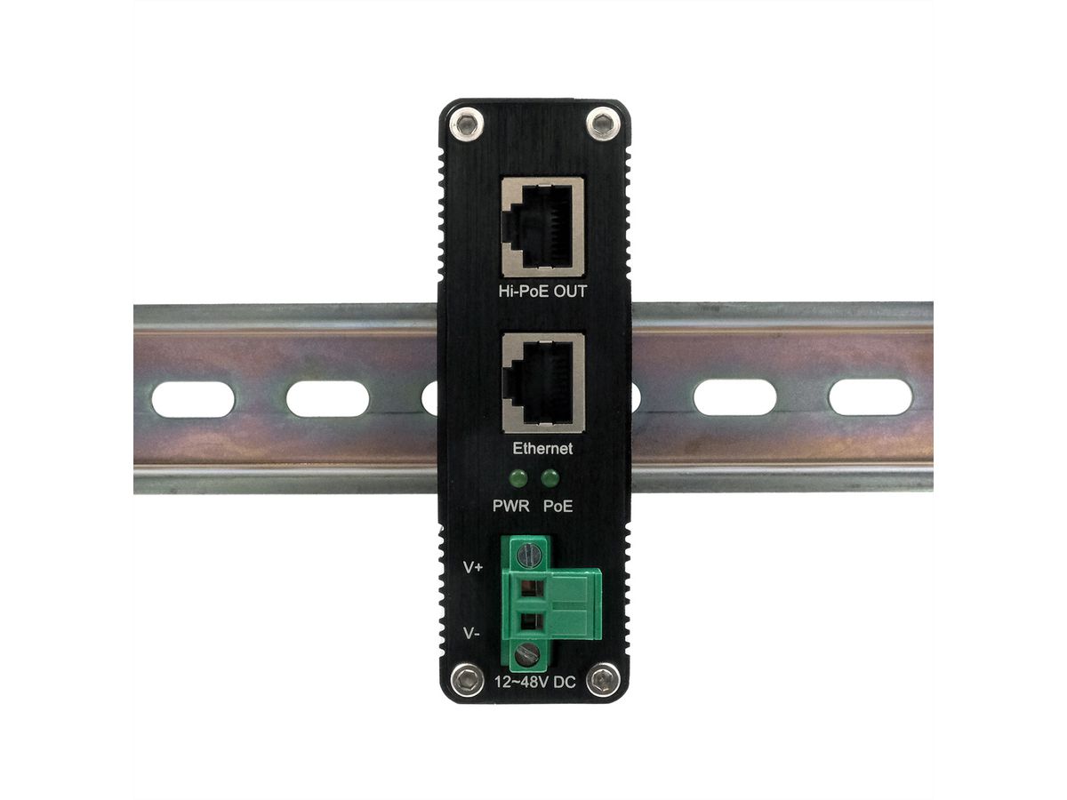 EXSYS EX-60310 PoE+ Gigabit Injektor 60W