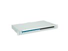 TELEGÄRTNER BASIS V LWL-Panel mit Kupplungen, 12x LC Duplex, blau, OS2