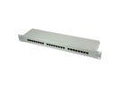 TELEGÄRTNER 19"-Modular Patchpanel Kat.5e (Class D) 1 HE, 24 Ports