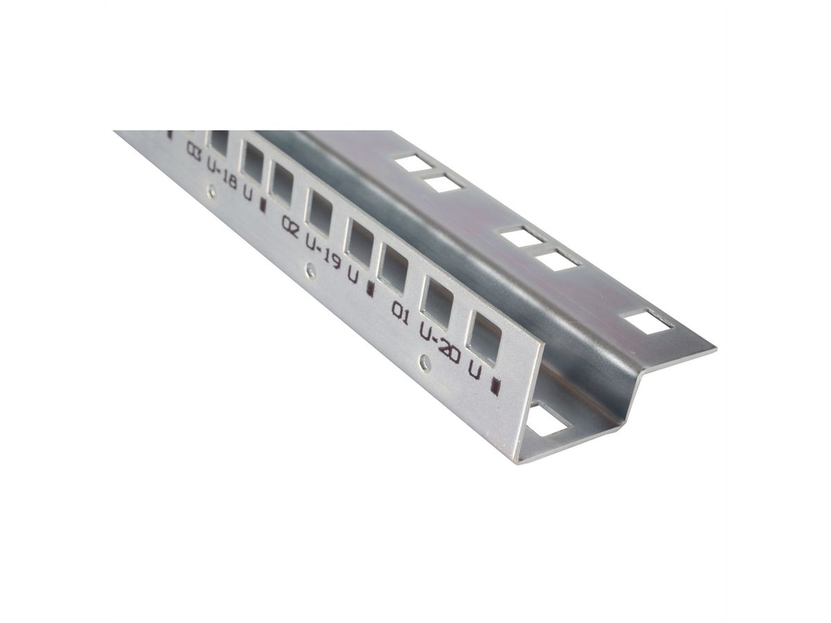 ROLINE 19-Zoll Profilschienen 20 HE, für outdoor Wandgehäuse Pro