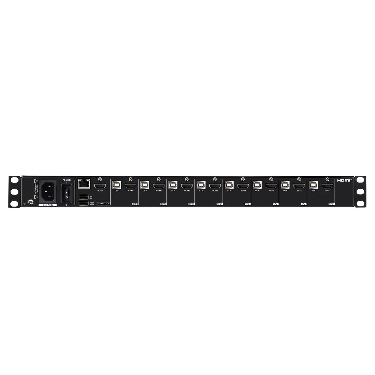 ATEN CL3708iNW Konsole ES WideSreen FHD über IP Switch 8 Port USB HDMI, ES-Layout