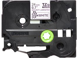 Brother TZE-SE5 Etiketten erstellendes Band Schwarz auf weiss TZ/TZe