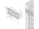 SCHROFF DIN-Schiene (EN 50022) - NTS MONT.F.THERMO/HYGROSTAT