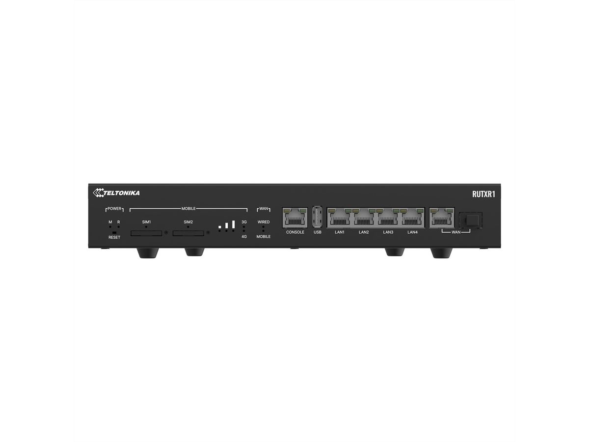 TELTONIKA RUTXR1 Enterprise SFP/LTE Rackable Router
