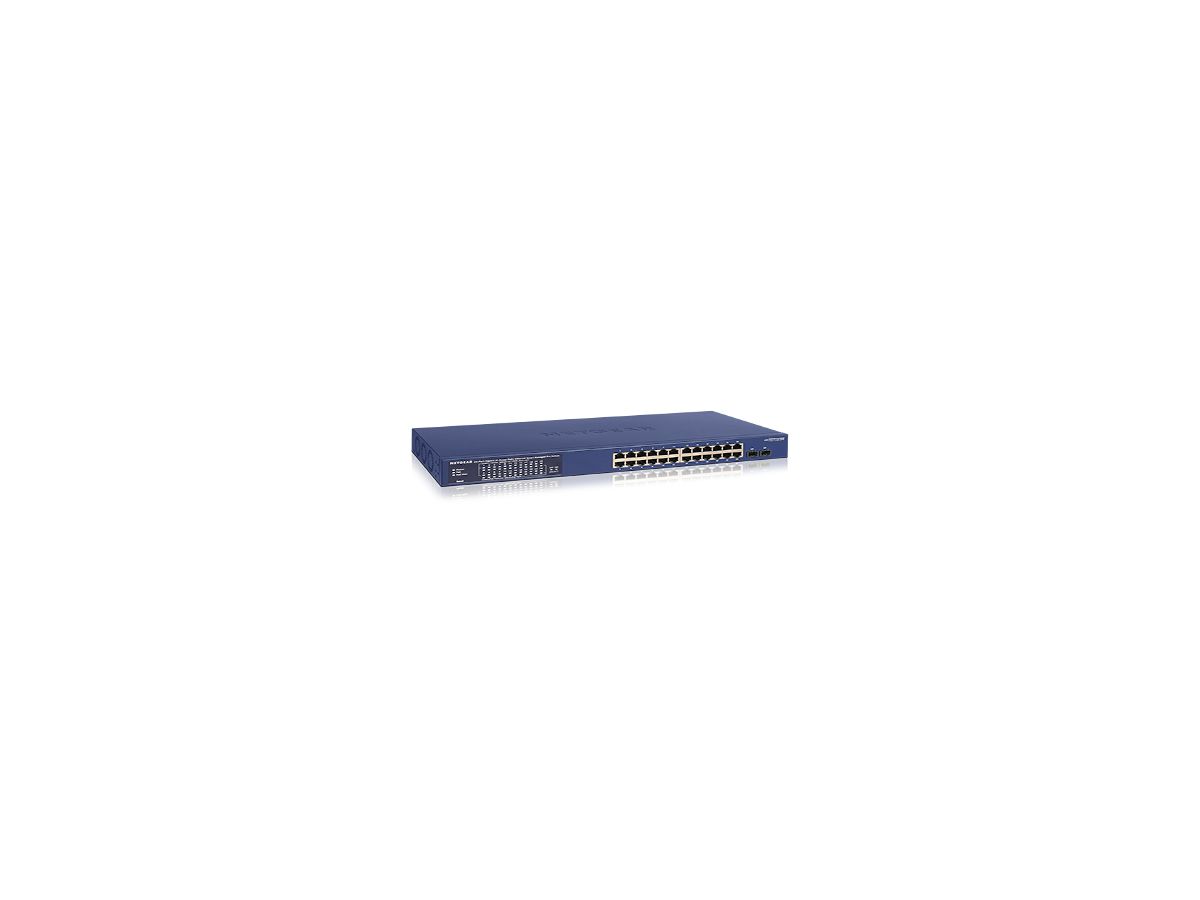 NETGEAR GS724TPP Managed L2/L3/L4 Gigabit Ethernet (10/100/1000) Power over Ethernet (PoE) Blau