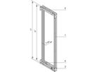 SCHROFF SCHWENKRAHMEN 160° 34/38HE 800L