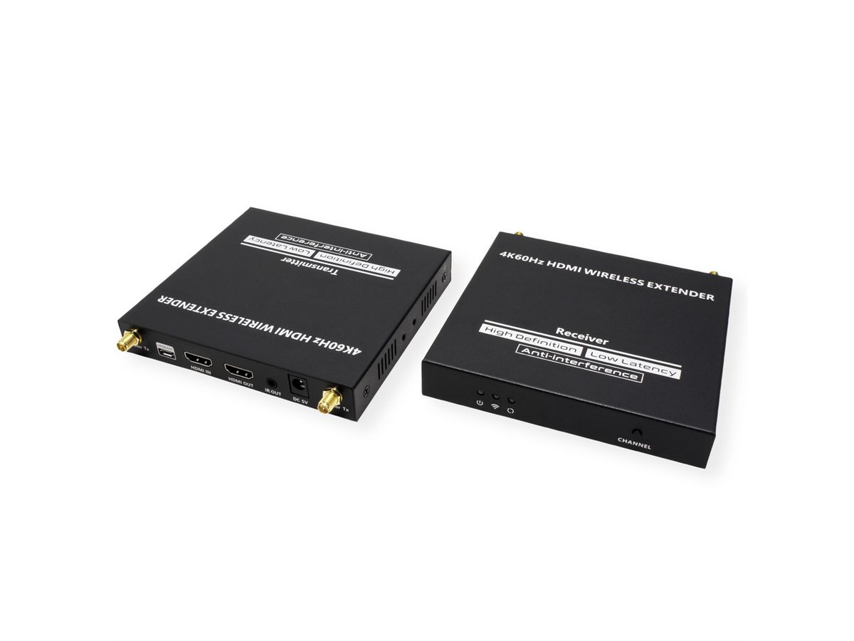 VALUE Wireless HDMI 4K A/V System, 50 m