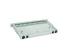 TELEGÄRTNER BASIS V LWL-Panel mit Kupplungen, 24x E2000, grün, OS2 APC