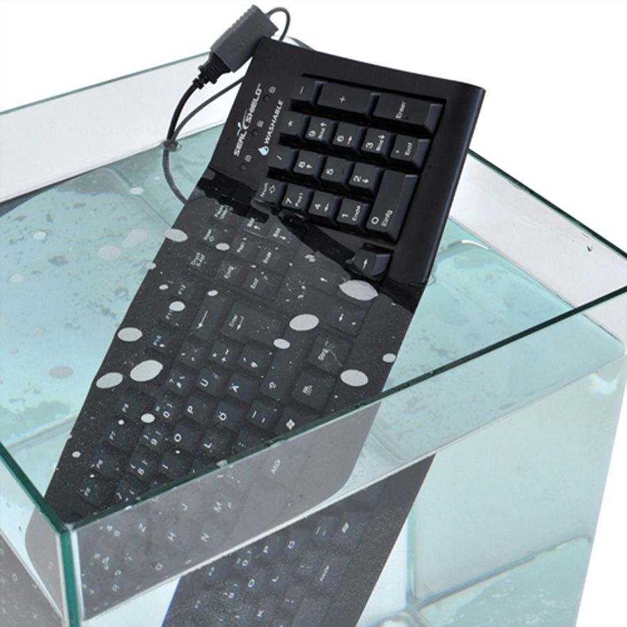 SEAL SHIELD Silver Seal Tastatur USB black SSKSV208DE
