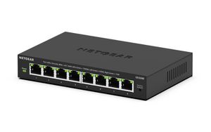 NETGEAR GS308E Managed L2/L3 Gigabit Ethernet (10/100/1000) Power over Ethernet (PoE) Schwarz