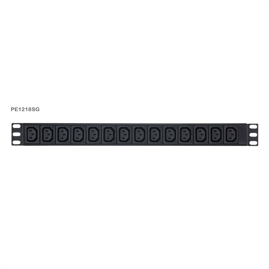 ATEN PE1218SG 1U Basis PDU mit Messfunktion und Überspannungsschutz
