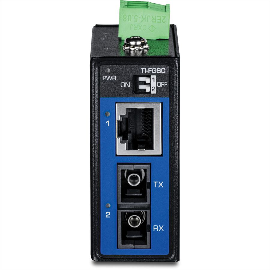 TRENDnet TI-FGSC Industrial Medienkonverter 1000BASE-LX Multi-Mode SC 1km