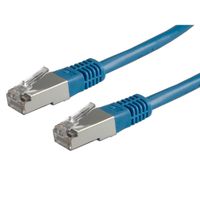 VALUE Patchkabel Cat.6 (Class E) S/FTP (PiMF), blau, 2 m