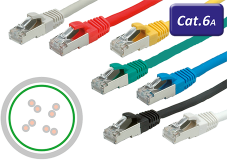 Patchkabel RJ45 Kat.6A FTP