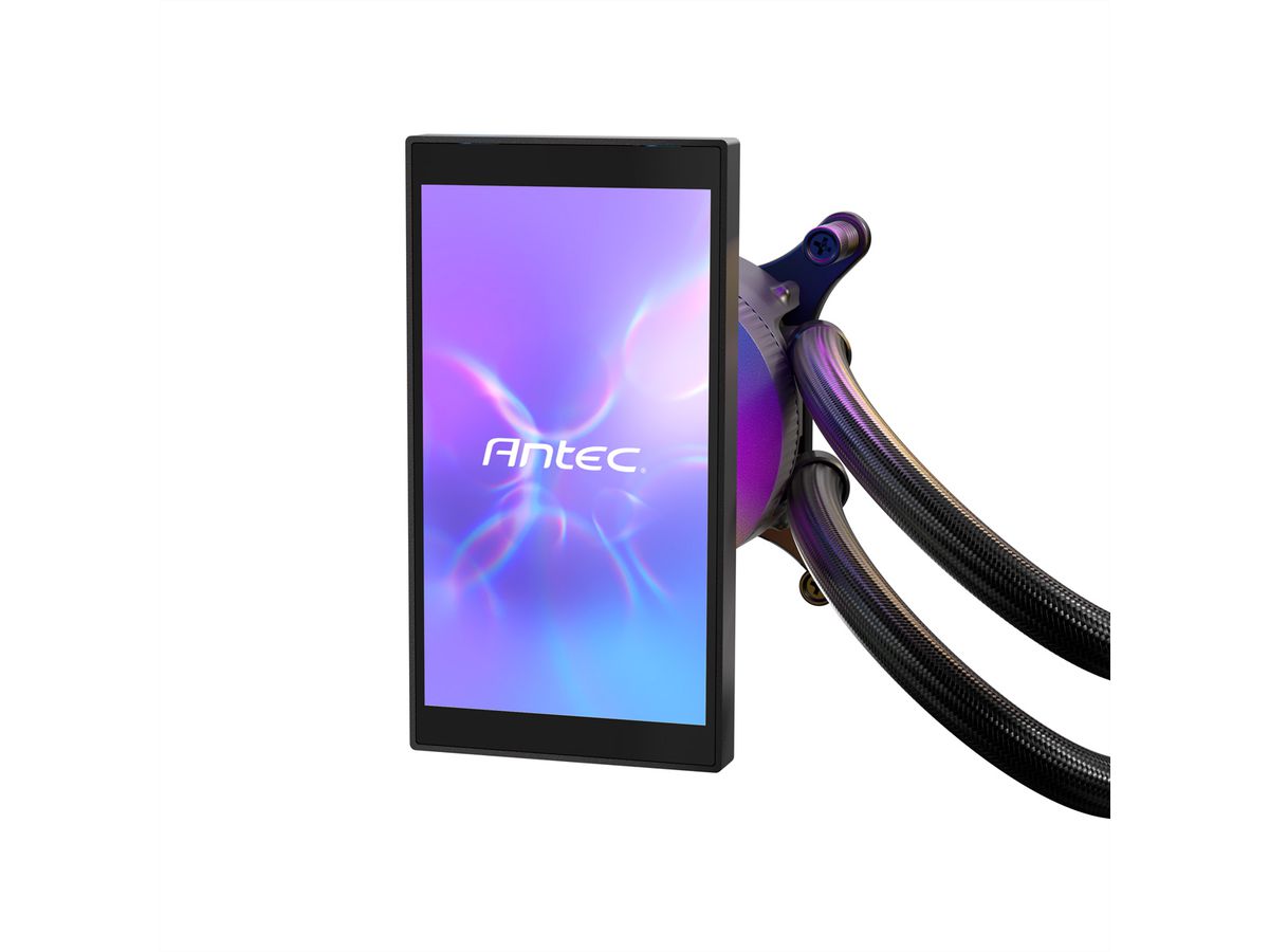 ANTEC Vortex VIEW 360 mit LCD Display, schwarz