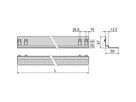 SCHROFF Gleitschiene - GLEITSCHIENEN SATZ 900T 10ST