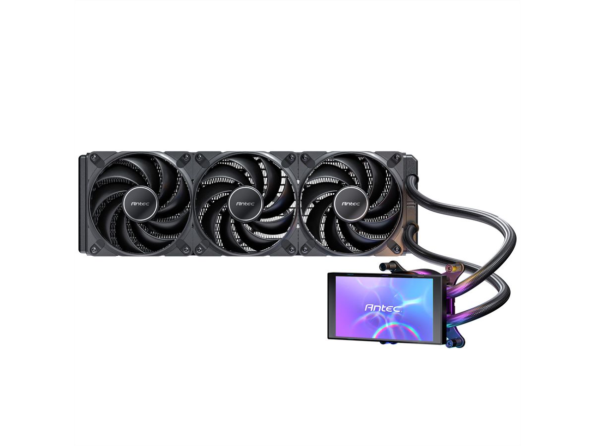 ANTEC Vortex VIEW 360 mit LCD Display, schwarz