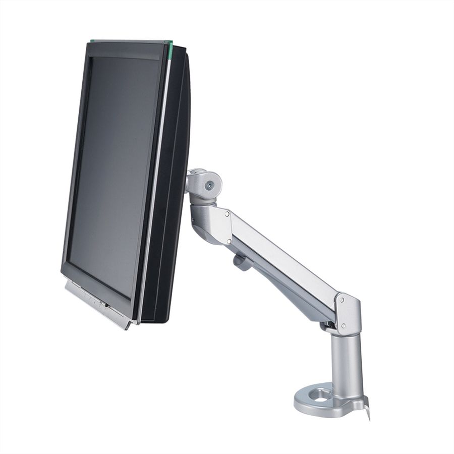 ROLINE LCD-Arm, Tischmontage, Gasfeder, 4 Gelenke, bis 8 kg