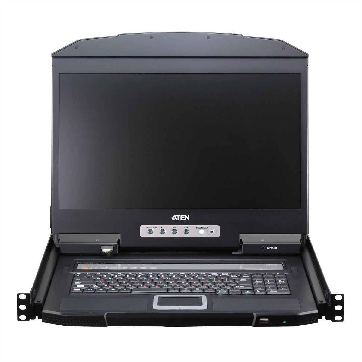 ATEN CL3708iNW Konsole GB WideSreen FHD über IP Switch 8 Port USB HDMI, UK-Layout