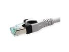 EasyLan DualBoot PushPull IP20 Patchkabel, Kat.6A (Class EA), S/FTP, grau, 7,5 m