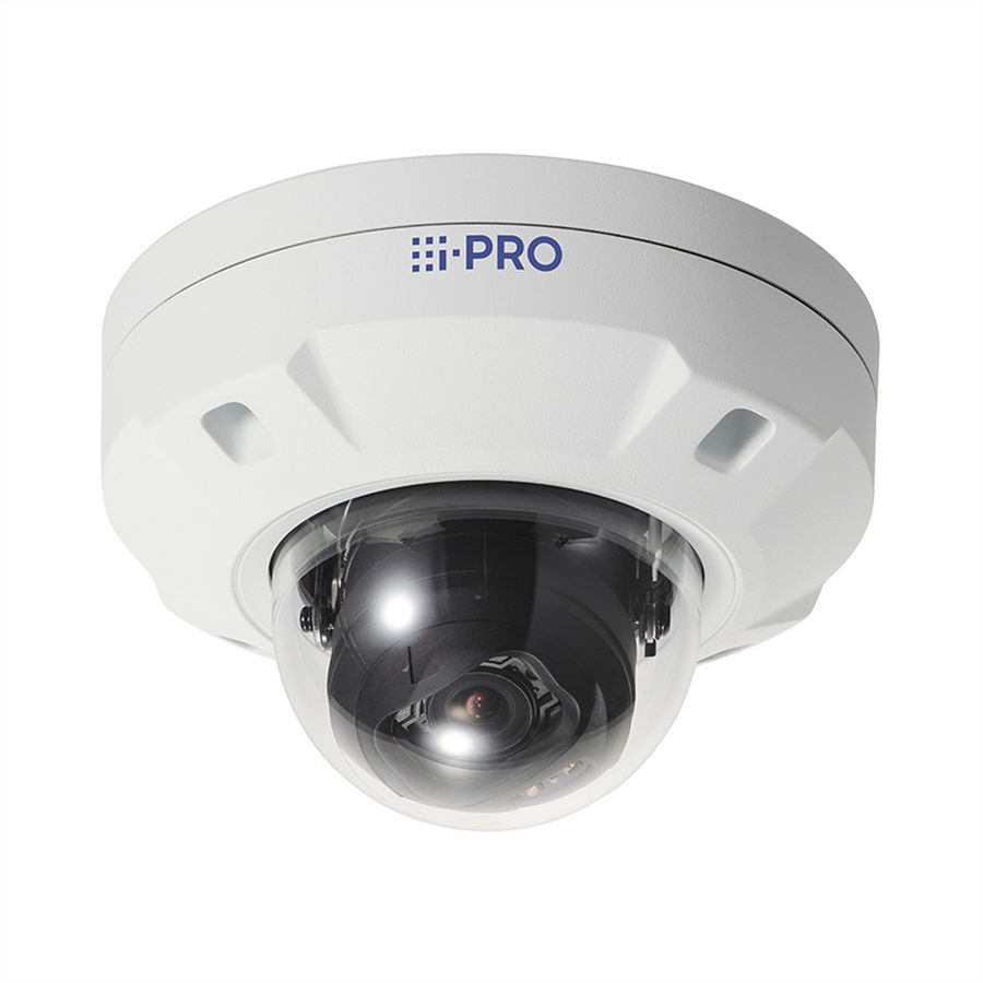 i-PRO 4K AI OUTDOOR VANDAL Dome Kamera, weiß