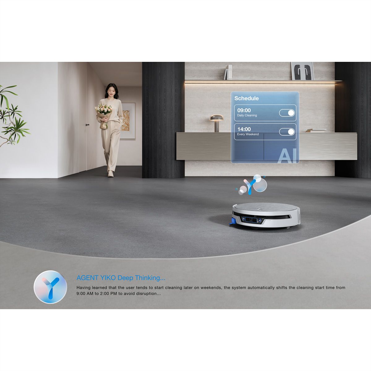 Ecovacs Saugroboter DEEBOT X12S PRO OMNI, weiß