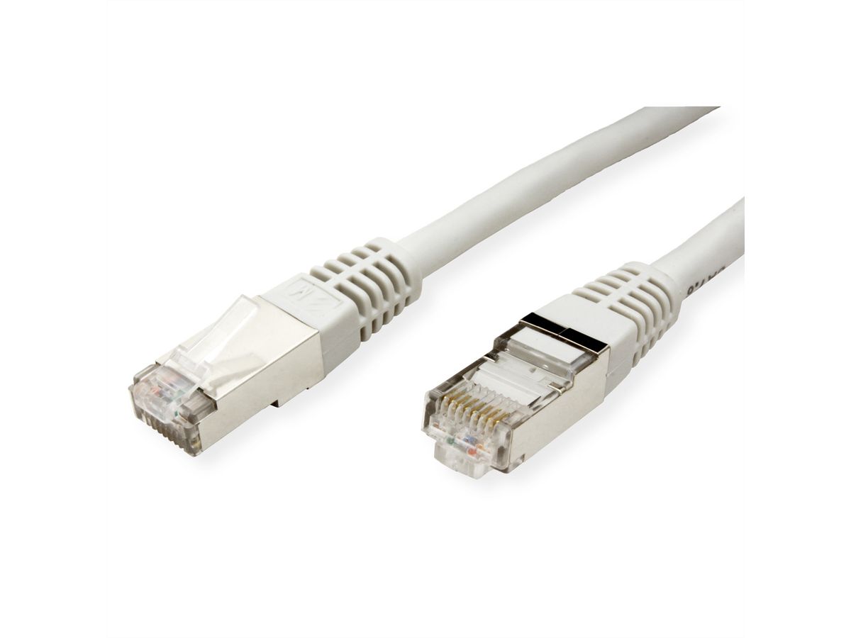 VALUE Patchkabel Kat.6 (Class E) S/FTP (PiMF), grau, 5 m