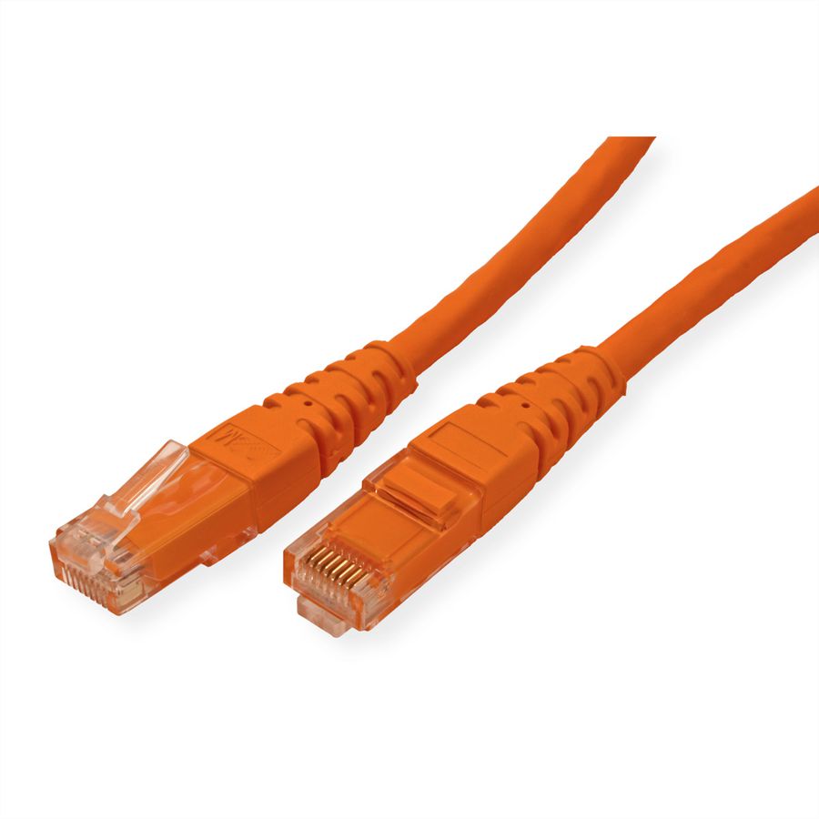 ROLINE Patchkabel Cat.6 (Class E) UTP, orange, 1,5 m