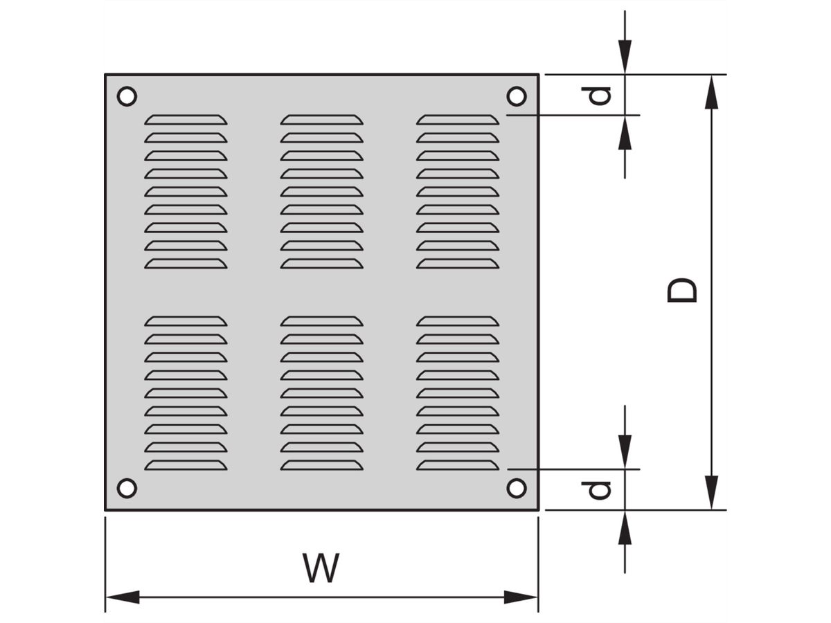 SCHROFF Dach, gekiemt, RAL 7021 - DACH,M.KIEMEM 800B 800T 7021