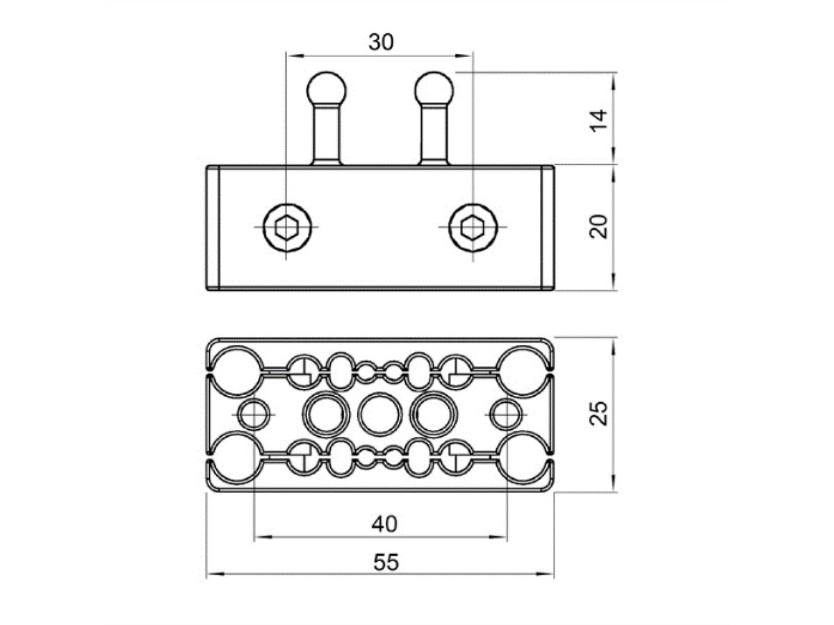 BACHMANN Easy-Stop silber