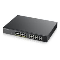 Zyxel GS1900-24EP Managed L2 Gigabit Ethernet (10/100/1000) Power over Ethernet (PoE) Schwarz