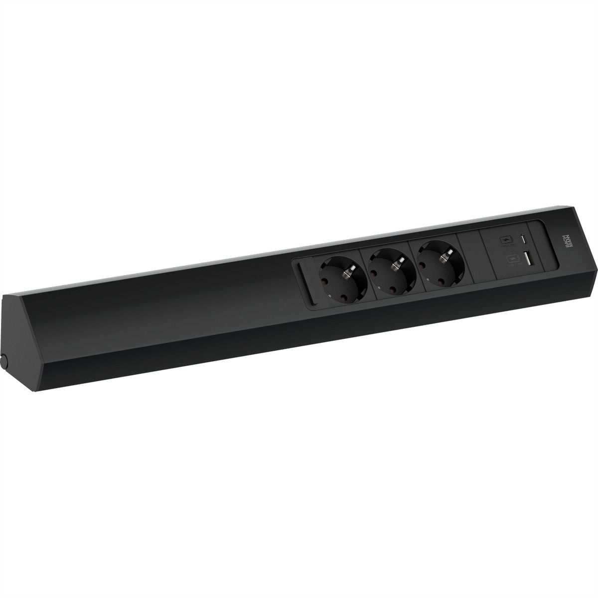 BACHMANN CASIA2 3xCEE7/3 1xUSB A/C 22W 2,0m AEH SW