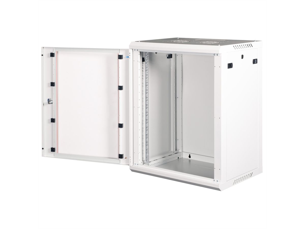ROLINE 19-Zoll Wandgehäuse Basic Plus 15HE, 600x450 BxT grau
