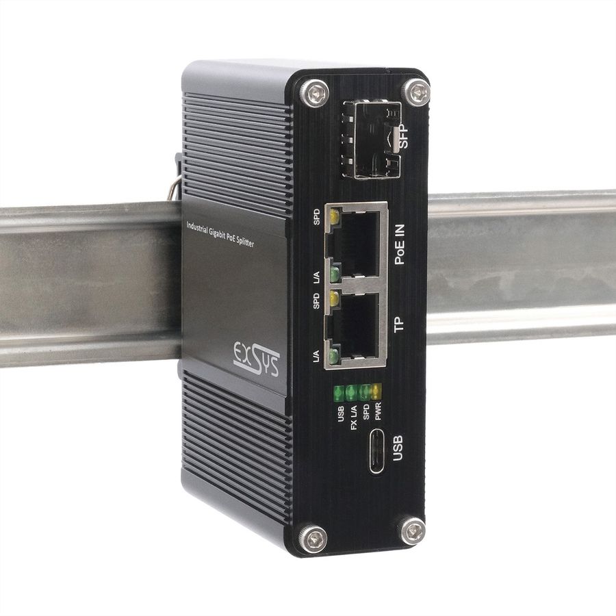 EXSYS EX-60328 PoE++ Splitter USB-C 60W