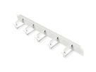 ROLINE 19-Zoll Rangierpanel 1 HE, 40x60mm grau