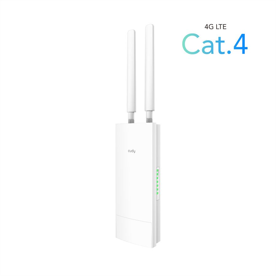 CUDY LT400 Outdoor 4G Wi-Fi Router LTE Cat 4 N300
