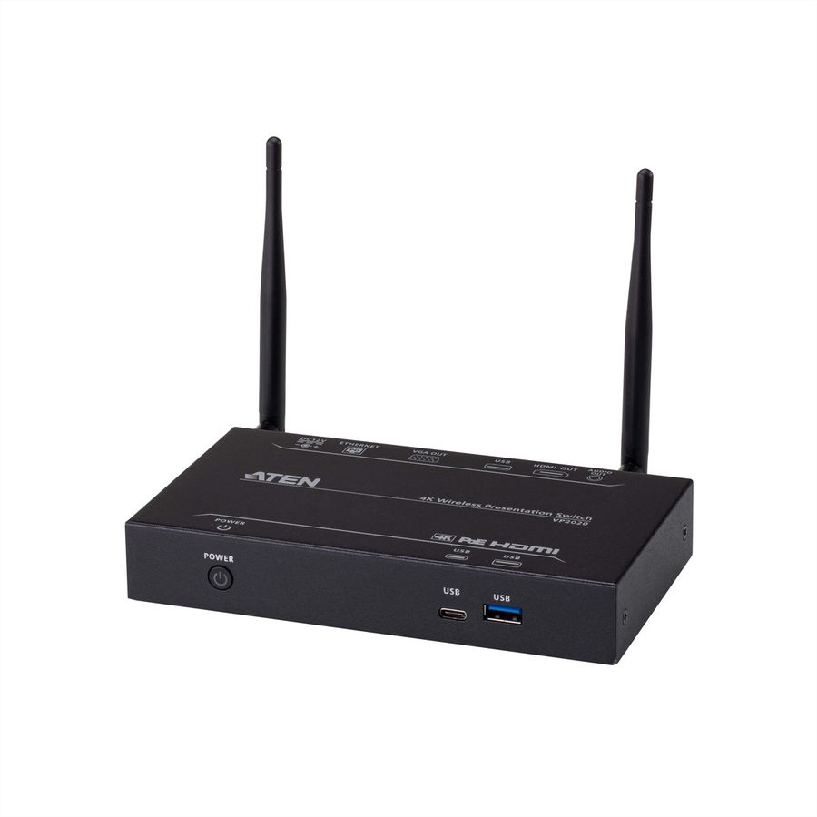 ATEN VP2020 4K Wireless Presentation Switch mit Dual View