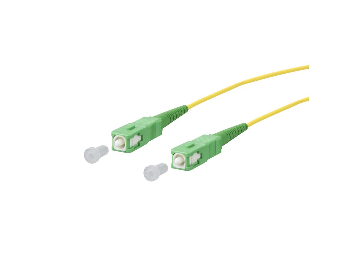 METZ CONNECT OpDAT Patchkabel, SC-S APC/SC-S APC OS2, 10 m