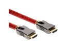 ROLINE 8K HDMI Ultra HD Kabel mit Ethernet, ST/ST, rot, 2 m