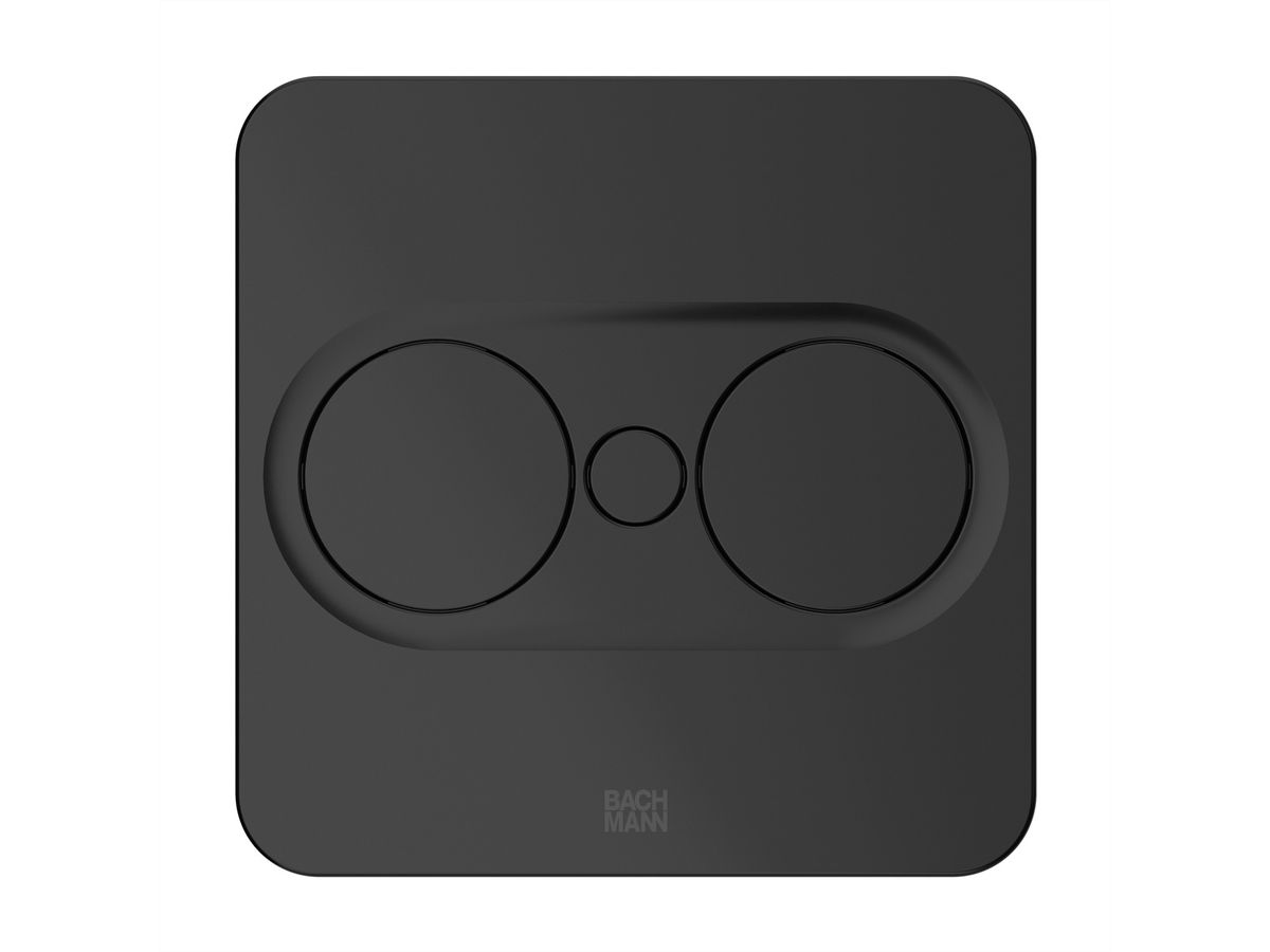 BACHMANN TWIST2 2xCH T23 2,0m AEH, T23 RAL9005 30GE eckig