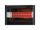BACHMANN 19" Steckdosenleiste 8-fach, 2300W, IEC320 C14 Stecker