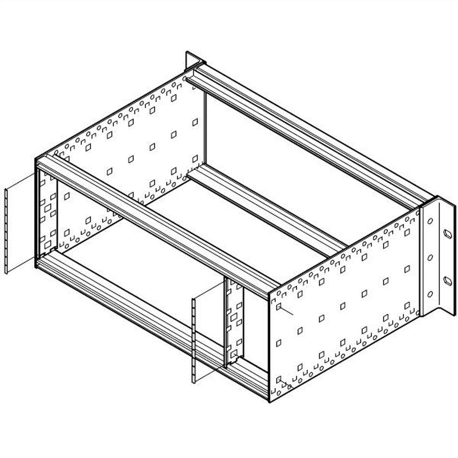 SCHROFF EMC-Schirmmaterial Busplatine - TRAEGERL. F BPL 3HE SNCF