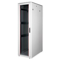 ROLINE 19-Zoll Netzwerkschrank Pro 42 HE, 600x1000 BxT Glastür grau