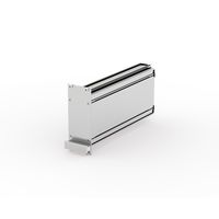 SCHROFF Kassetten PRO 3 HE-Bausätze, Frontplatte ungeschirmt - KAS S1 OP 3HE 10TE 227T