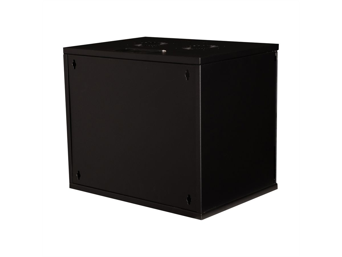 ROLINE 19-Zoll Wandgehäuse Basic 9 HE, 540x400 BxT Bausatz schwarz