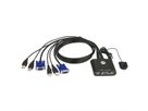 ATEN CS22U KVM Switch VGA, USB, 2 Ports