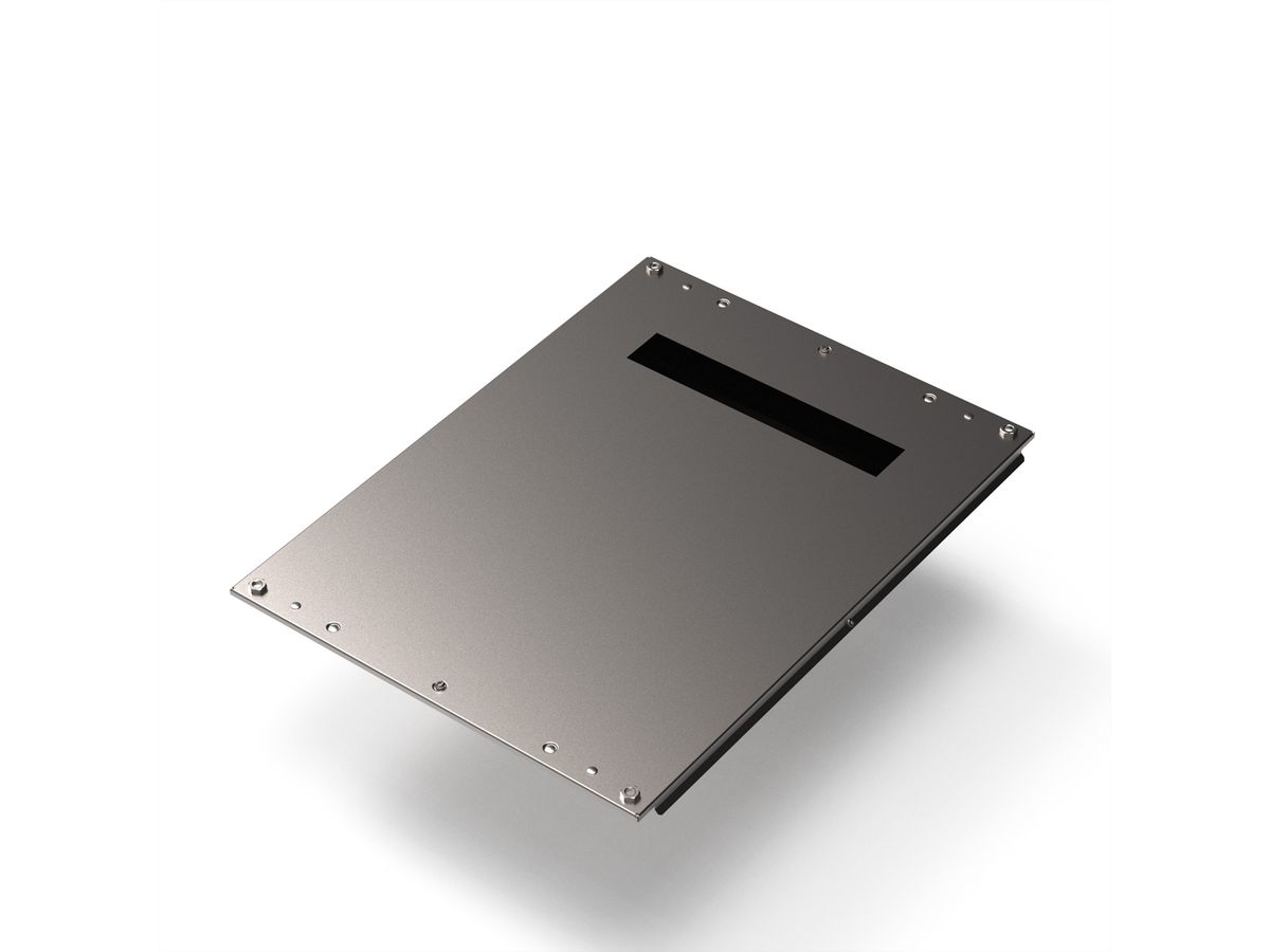 SCHROFF BODENPLATTE 600B 800T EMC KABELEING.